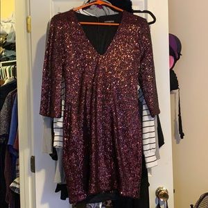 Express Sequin Dress size 4